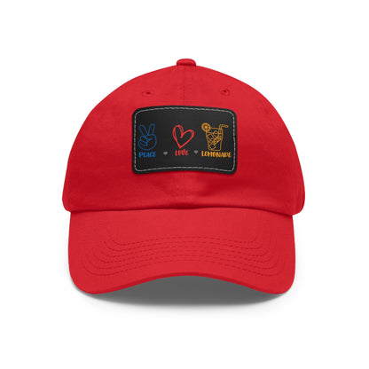 Lemonade Love Hat with Leather Patch